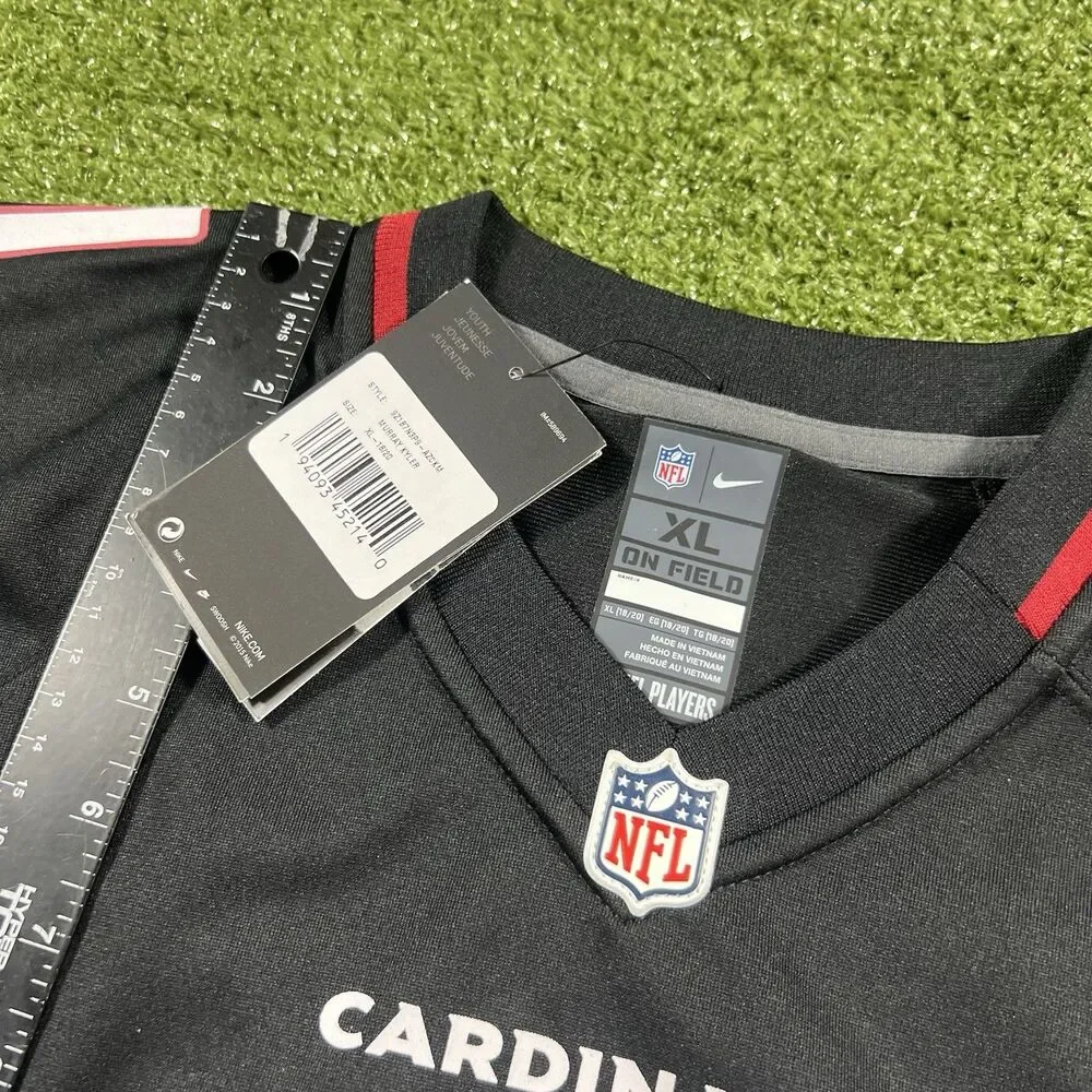 Nike On Field NFL Arizona Cardinals Kyler Murray #1 Youth XL Black Jersey NWT